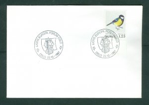 Norway. 1981 Cover 125 Ore Bird. Spc.Cancel: Lions Club Europa Forum: Oslo