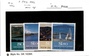 New Zealand, Postage Stamp, #993-996 Mint NH, 1990 (AB)