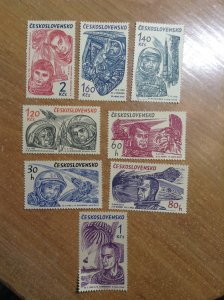 Czechoslovakia  # 1233-40  MNH