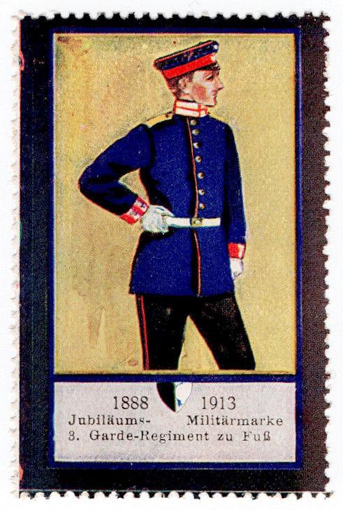 (I.B) Germany Cinderella : Army 25th Anniversary (3rd Regiment of Foot Guards)