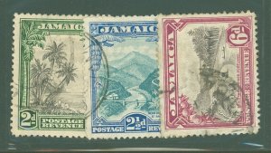 Jamaica #106-108 Used Single (Complete Set)