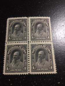 Cuba sc 252 MNH block of 4