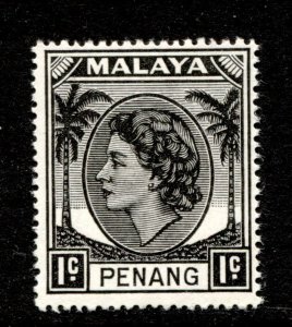 Malaya-Penang Stamp #29 MINT OG NH XF SINGLE - POST OFFICE FRESH