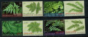 Norfolk Island #950-3 MNH cpl ferns