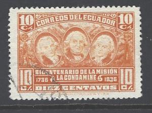 Ecuador Sc # 349 used (DT)