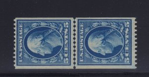 351 Line Pair VF+ OG never hinged PSE cert nice color cv $ 2500 ! see pic !