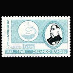 BRAZIL 1968 - Scott# 1075 Fonseca Rangel Set of 1 NH no gum