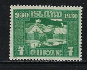 Iceland 154 Hinged 1930 Issue 