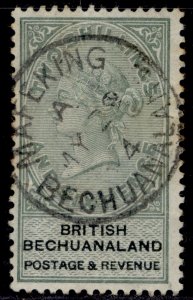 BRITISH BECHUANALAND QV SG16, 2s green & black, USED. Cat £65. CDS