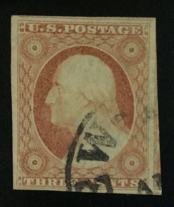 MOMEN: US STAMPS #11 USED LOT #52717