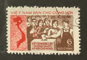 Vietnam 1976 Scott 816 used - 6xu,   National Assembly Elections