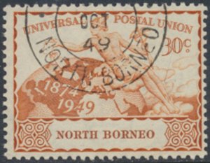 North Borneo SG 354   SC# 242   Used  UPU  see details & scans
