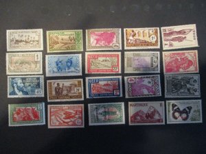 French Colonies / Area Assortment -  Hinged- (5D4) WDWPhilatelic #11