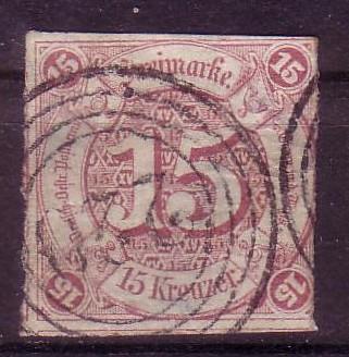 *Thurn & Taxis # 51 used F/VF CV $210.00