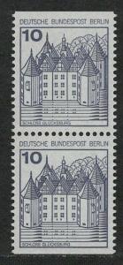 Germany Berlin Scott # 9N391, mint nh, pair, from booklet pane