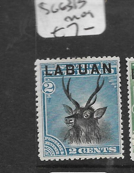 LABUAN (P0204B)  2C DEER  SG 63B  MOG