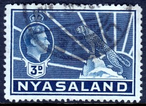 Nyasaland Protectorate - Scott #58 - Used - SCV $1.00