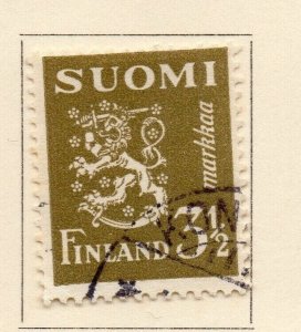 Finland 1940-46 Early Issue Fine Used 3.5p. NW-214551