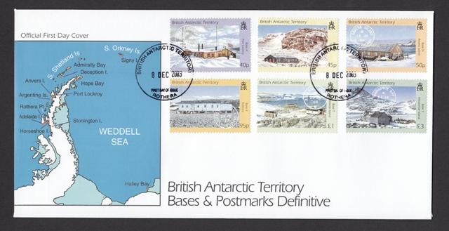 BAT 2003 Bases and Postmarks FDC