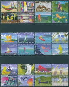 Cook Islands 2014 SG1781-1804 Tourism set (24) MNH