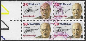 US C119 used left edge block. Igor Sikorsky.  Nice.