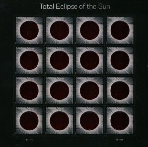 2017 49c Total Summer Eclipse of the Sun, Sheet of 16 Scott 5211 Mint F/VF NH