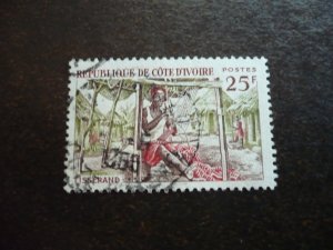 Stamps - Ivory Coast - Scott# 226 - Used Part Set of 1 Stamp