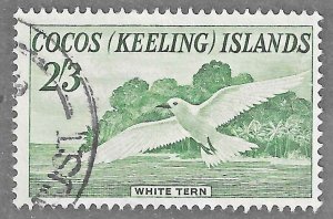 Cocos (Keeling) Islands (1963) - Scott # 6,   Used