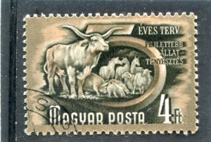 Hungary EVES TERV Stamp Perforated 4f Fine used