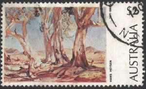 Australia SC#574 $2 Red Gums of the Far North, Hans Heysent (1974) Used