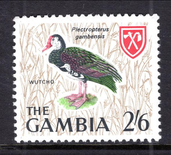 Gambia 224 Bird Duck MNH VF