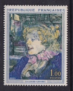 France  #1113 MNH 1965 Art  The English Girl 1fr