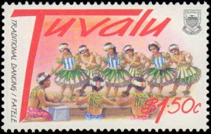 Tuvalu #757-760, Complete Set(4), 1997, Never Hinged