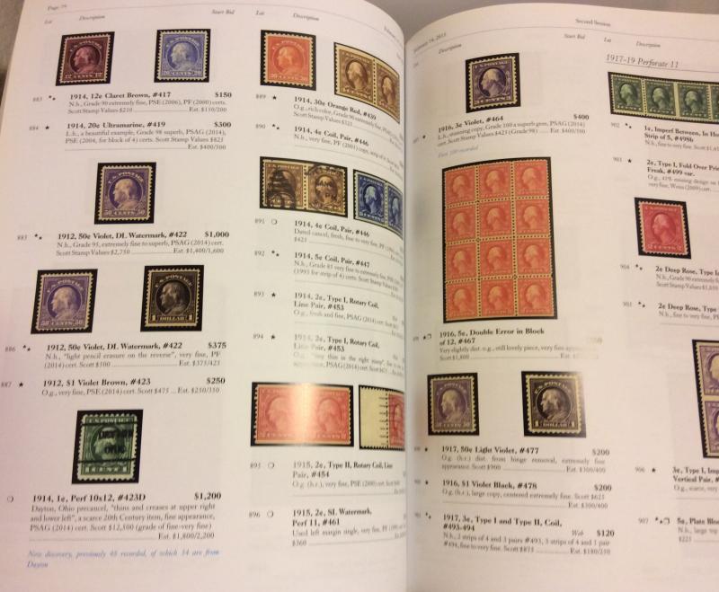 Harmer-Schau Philatelic Auction Feb.2015,Worldwide,Foreign & US Postage,VF !!