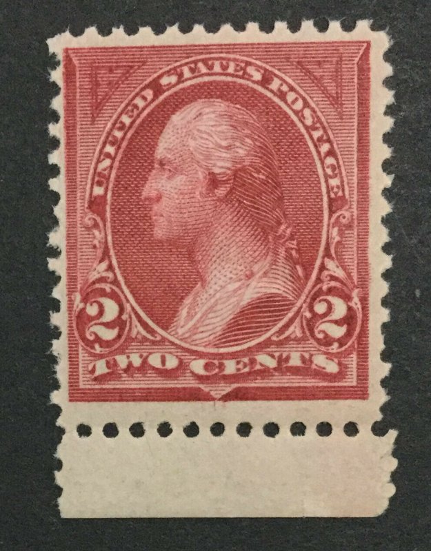 MOMEN: US #249 MINT OG **NH** POST OFFICE FRESH #31102