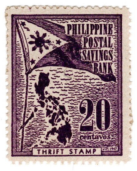 (I.B) Philippines Revenue : Postal Savings 20c