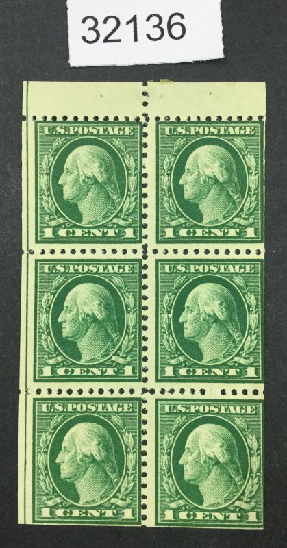 US STAMPS #498e MINT OG NH BOOKLET LOT #32136