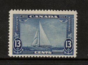 Canada #216i Very Fine Never Hinged Shilling Mark Variety **With Certificate**