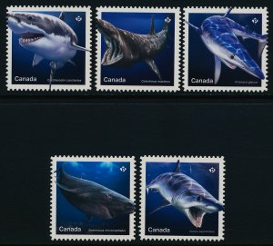 Canada 3106i-10i MNH Sharks