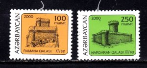 Azerbaijan stamp #701 - 702, MH