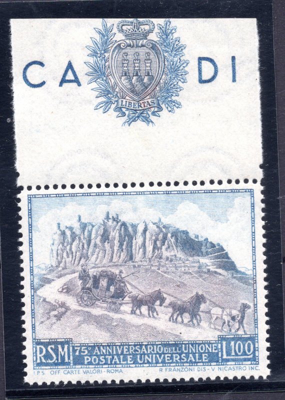 1949 UPU Lire 100 No. 366 - MNH