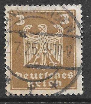 Germany 330: 3pf German Eagle, used, F-VF