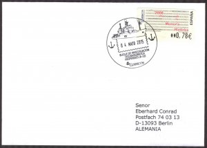 {A107} Spain 2015 Ships Oceanographic Cover