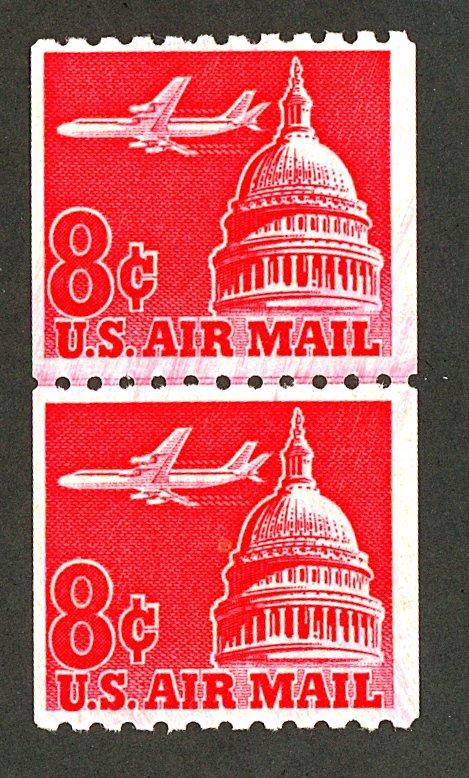 U.S. #C65a MINT PAIR OG NH