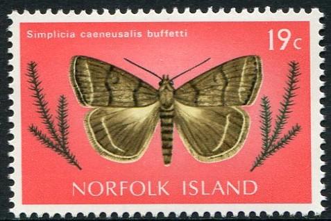 NORFOLK ISLAND 1977 - 19c MNH