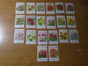 Grenada  #  1280-97B MNH   Flowers  (missing 1293B)