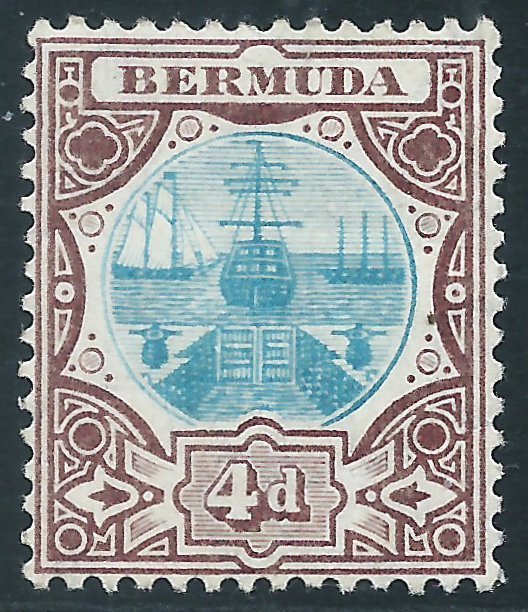 Bermuda, Sc #39, 4d MH