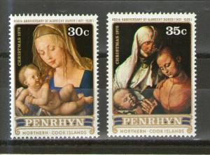 Penrhyn Island 105-106 MNH