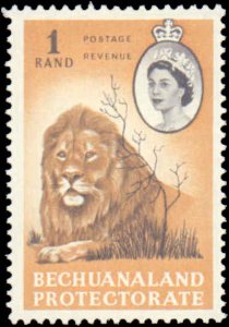 Bechuanaland Protectorate #180-193, Complete Set(14), 1960, Birds, Animals, T...