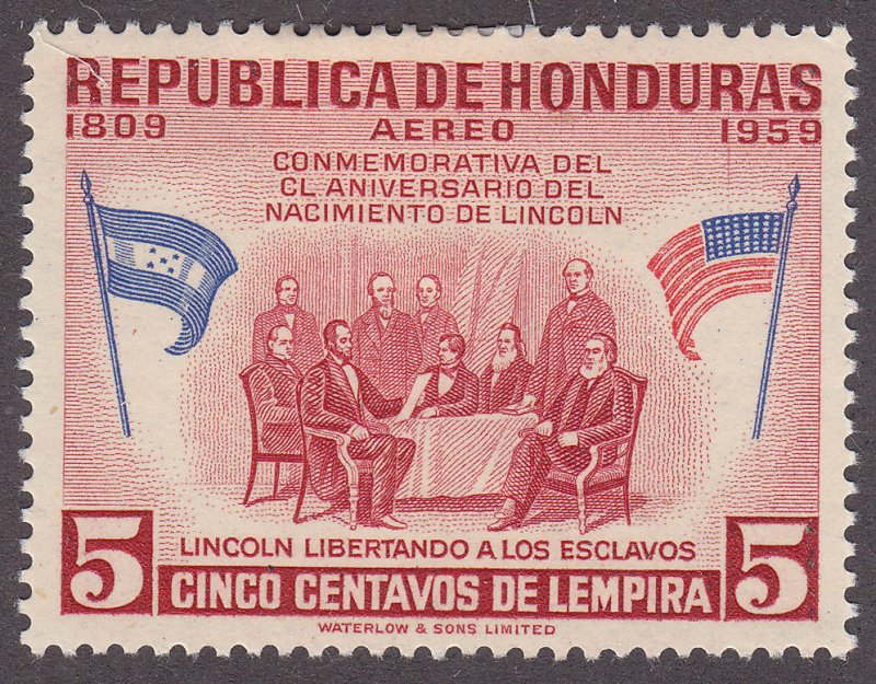 Honduras C292  Freedom of the Slaves 1959